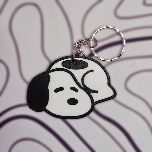 Baby Snoopy Inspired Keyring