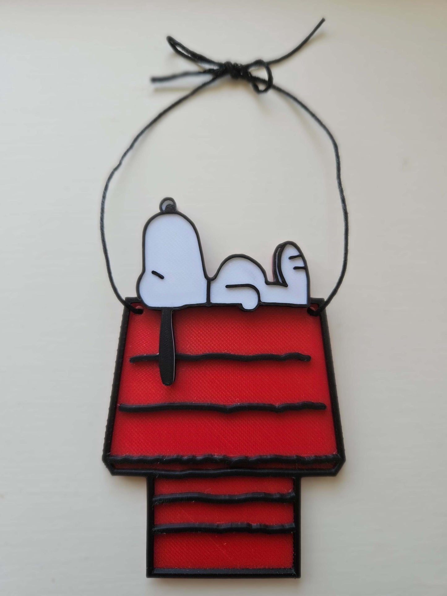 Dog on House Ornament