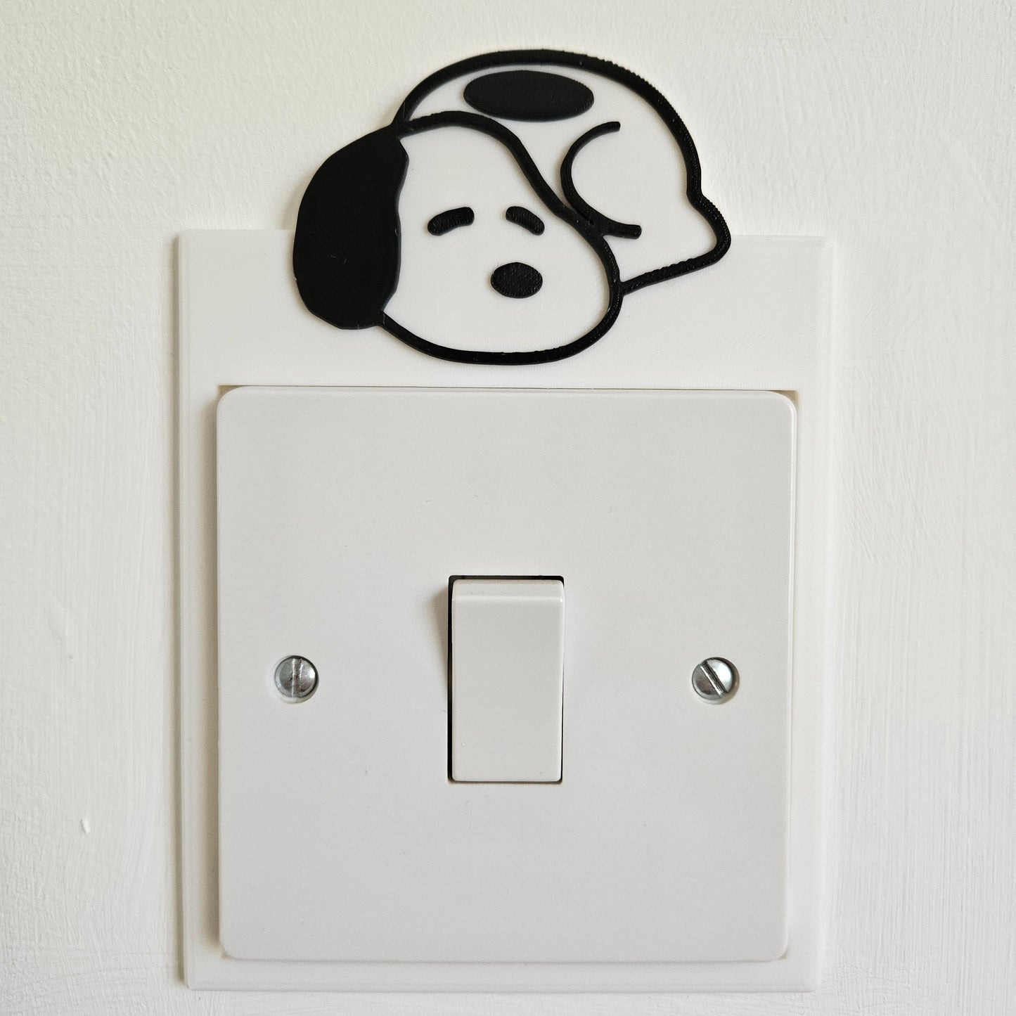 Baby Snoopy Inspired Lightswitch Cover