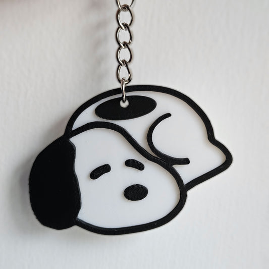 Baby Snoopy Inspired Keyring