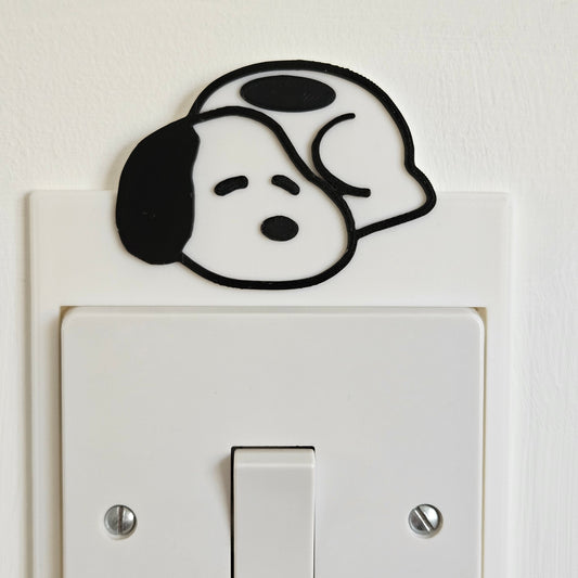 Baby Snoopy Inspired Lightswitch Cover