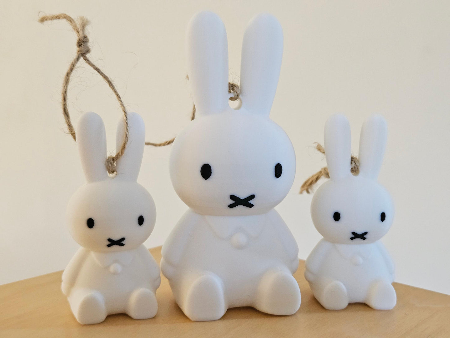 Cute Bunny Rabbit Cartoon Inspired Ornament