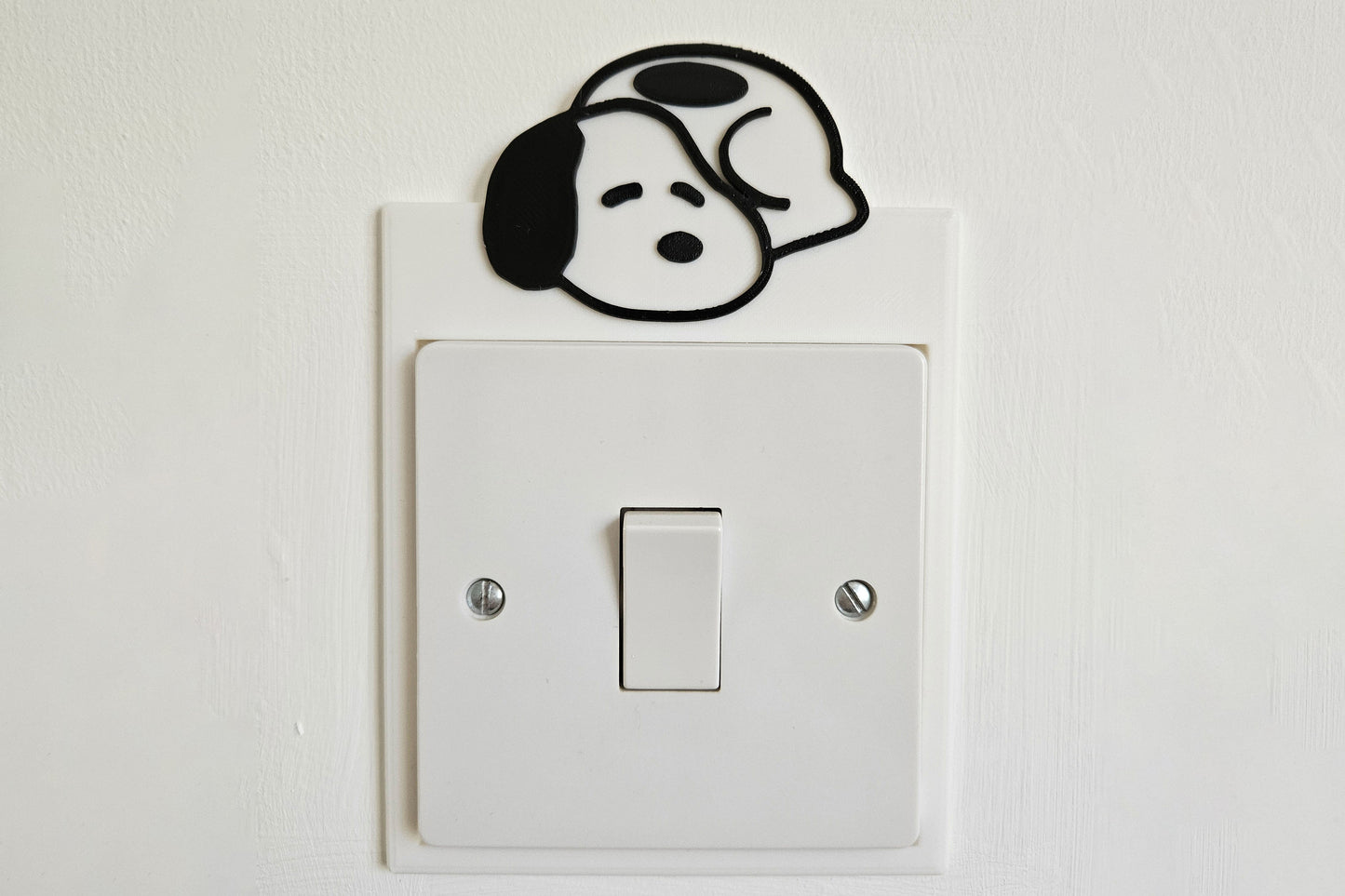 Baby Snoopy Inspired Lightswitch Cover