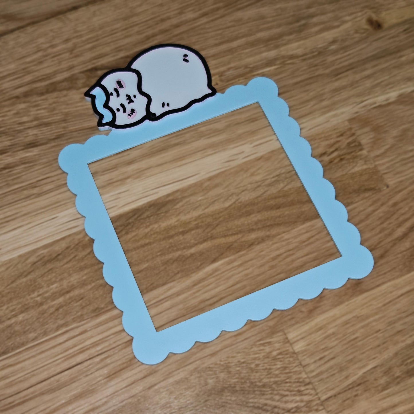 Hachiware Sleeping on Lightswitch Cover